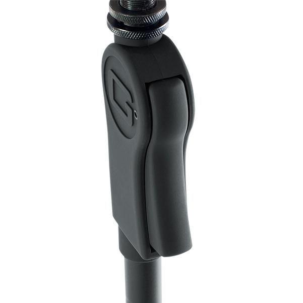 gator microphone stands gator frameworks gfw-mic-2100 tripod mic stand with deluxe one-handed clutch