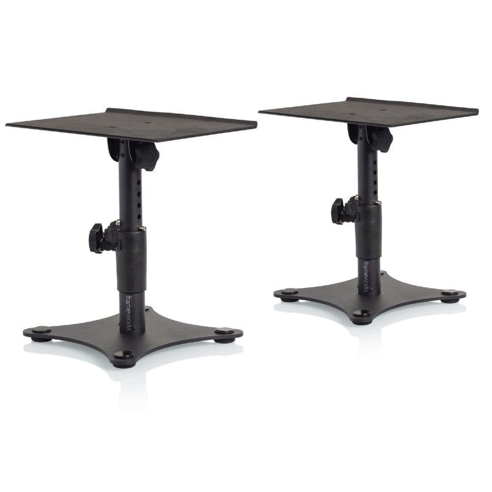 gator monitor stands gator gfwspkstmndsk desktop studio monitor stand
