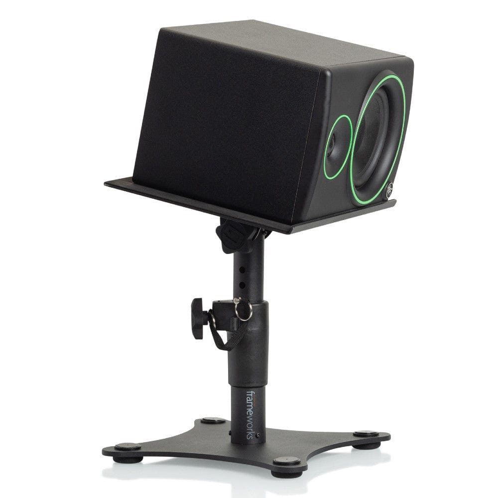gator monitor stands gator gfwspkstmndsk desktop studio monitor stand