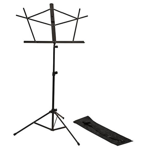gator music stands gator cases ri-musicstd1 folding music stand with carry bag