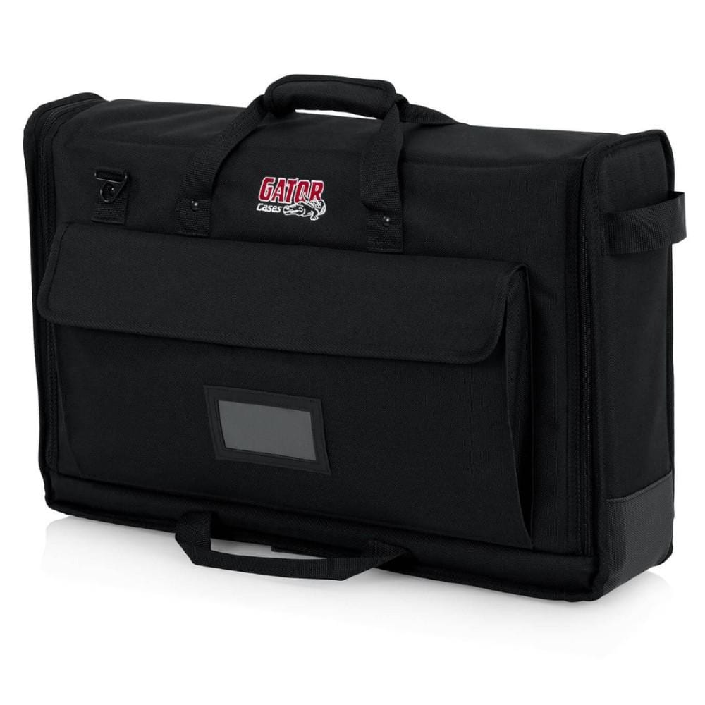 gator other cases and gigbags gator g-lcd-tote-sm small padded lcd nylon carry tote bag- black