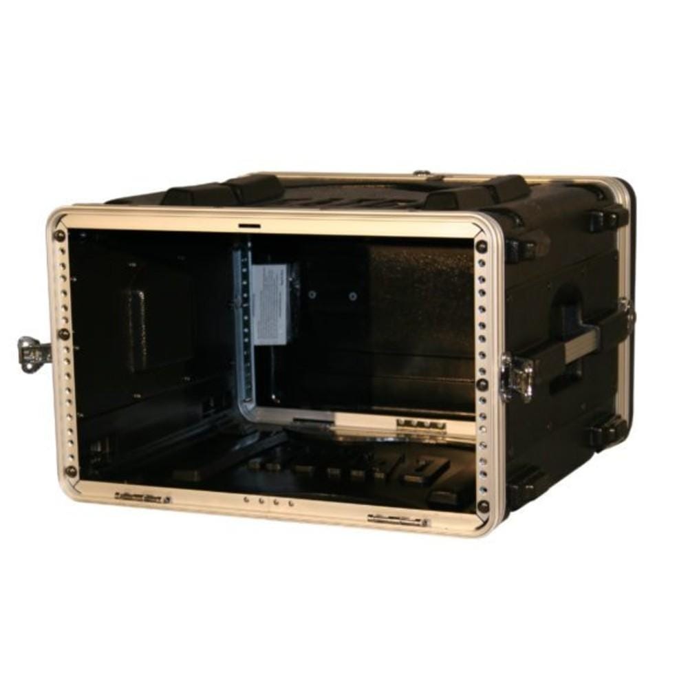 gator rack cases gator gr 6l 6 unit standard audio rack case