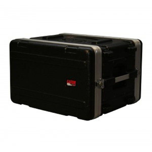 gator rack cases gator gr-6s shallow 6u audio rack