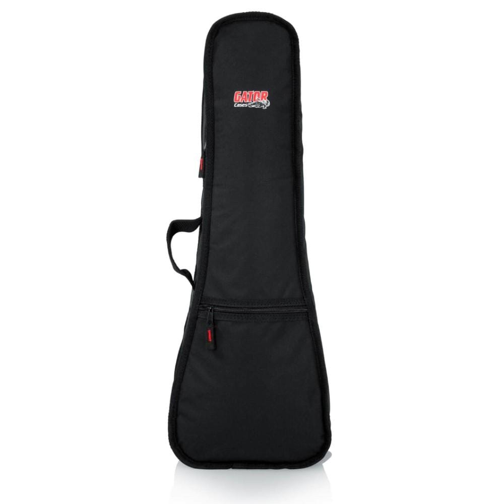 gator ukulele gig bags gator gbe-uke-con lightweight concert ukulele gig bag- black