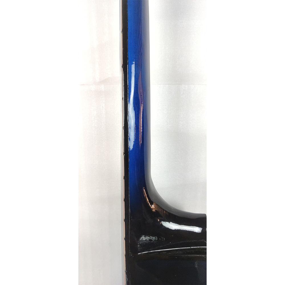 gc acoustic guitars gc 38c acoustic guitar with truss rod and bag - blue burst - open box b stock