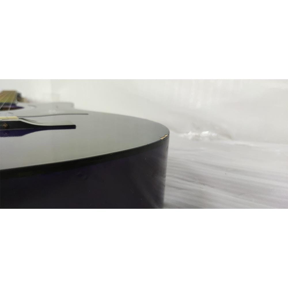 gc acoustic guitars gc 38c acoustic guitar with truss rod and bag - open box b stock