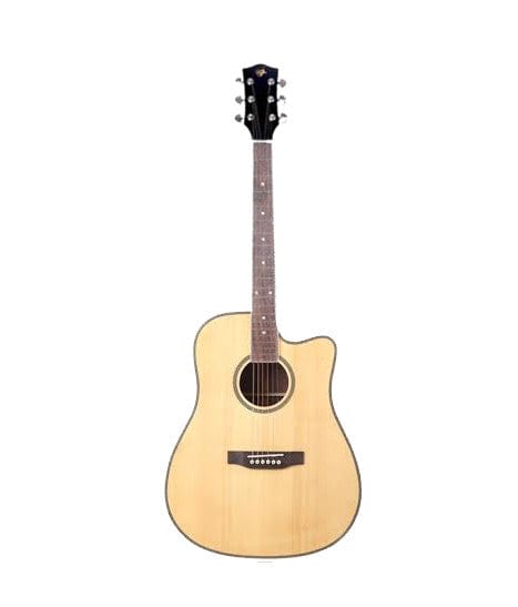 gc acoustic guitars gc 41inchc acoustic guitar with free gig bag - open box