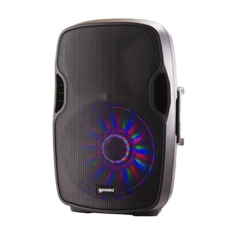 gemini active pa speakers 15-inch gemini as series multi led bluetooth portable active pa loudspeaker #size_15-inch