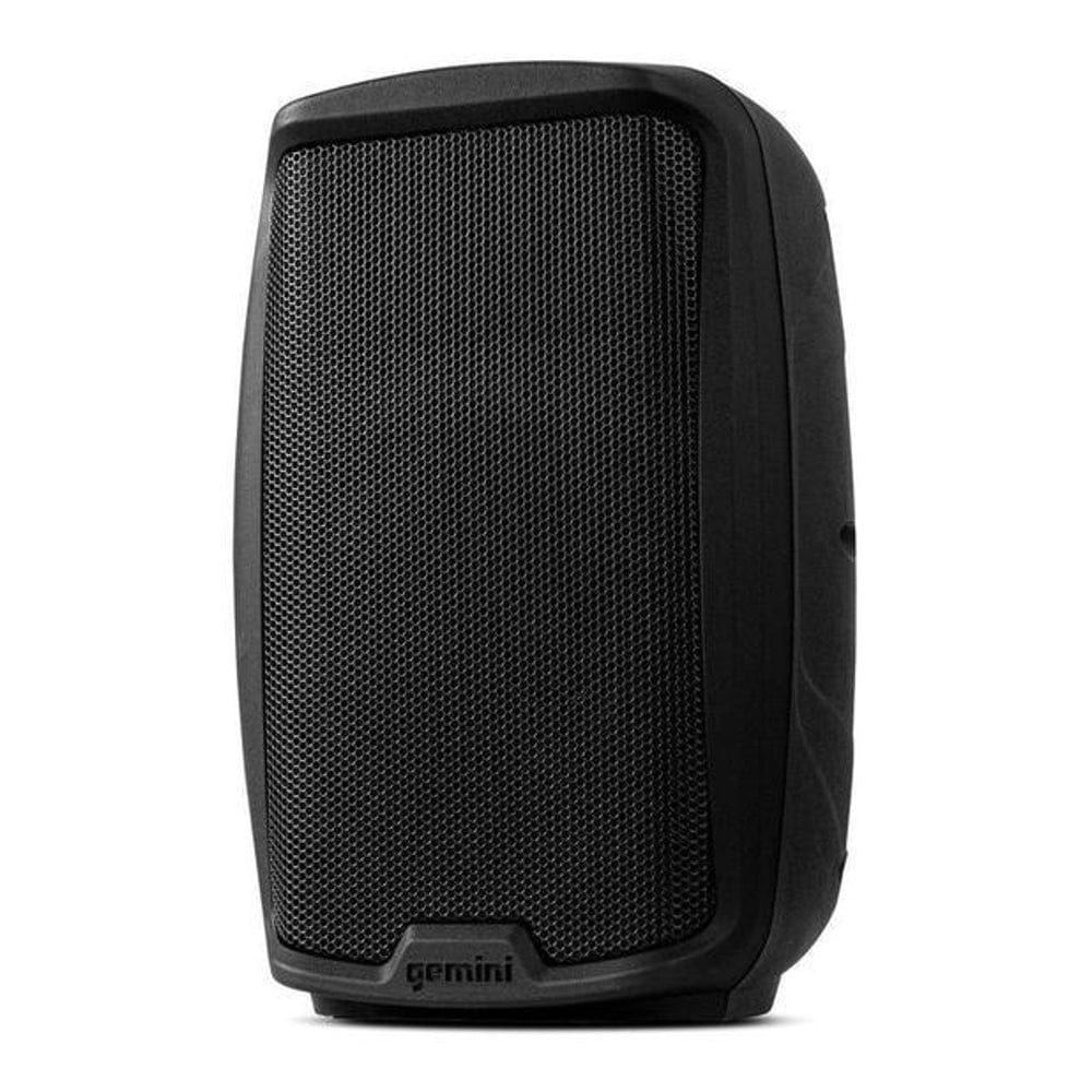 gemini active pa speakers black gemini as-2108p 500 watt active 8” loudspeaker