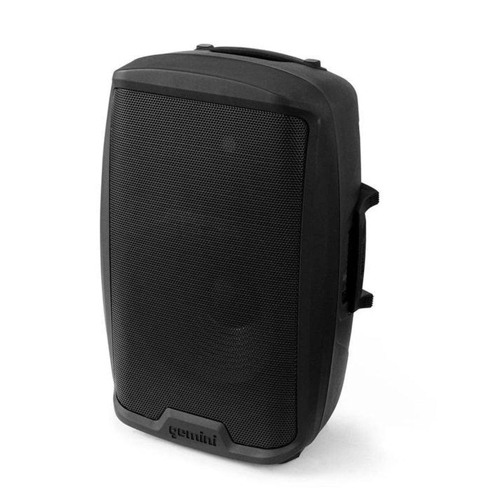 Gemini Active PA Speakers Black Gemini AS-2112P 1500 Watt Active 12” Loudspeaker