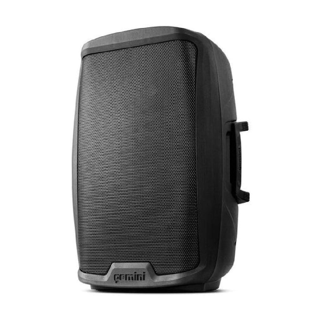 gemini active pa speakers black gemini as-2115p 2000 watt active 15” loudspeaker