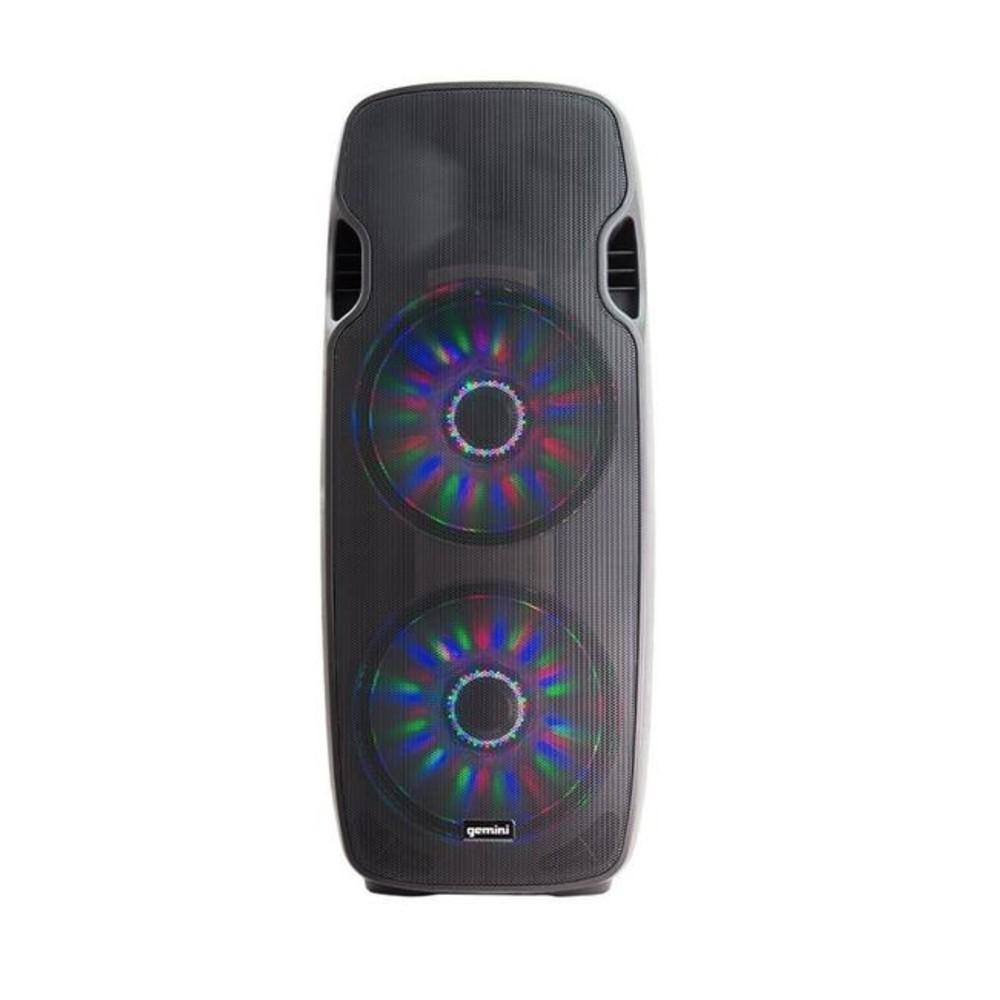 gemini active pa speakers gemini as series professional audio dual 15-inch portable active pa loudspeakers