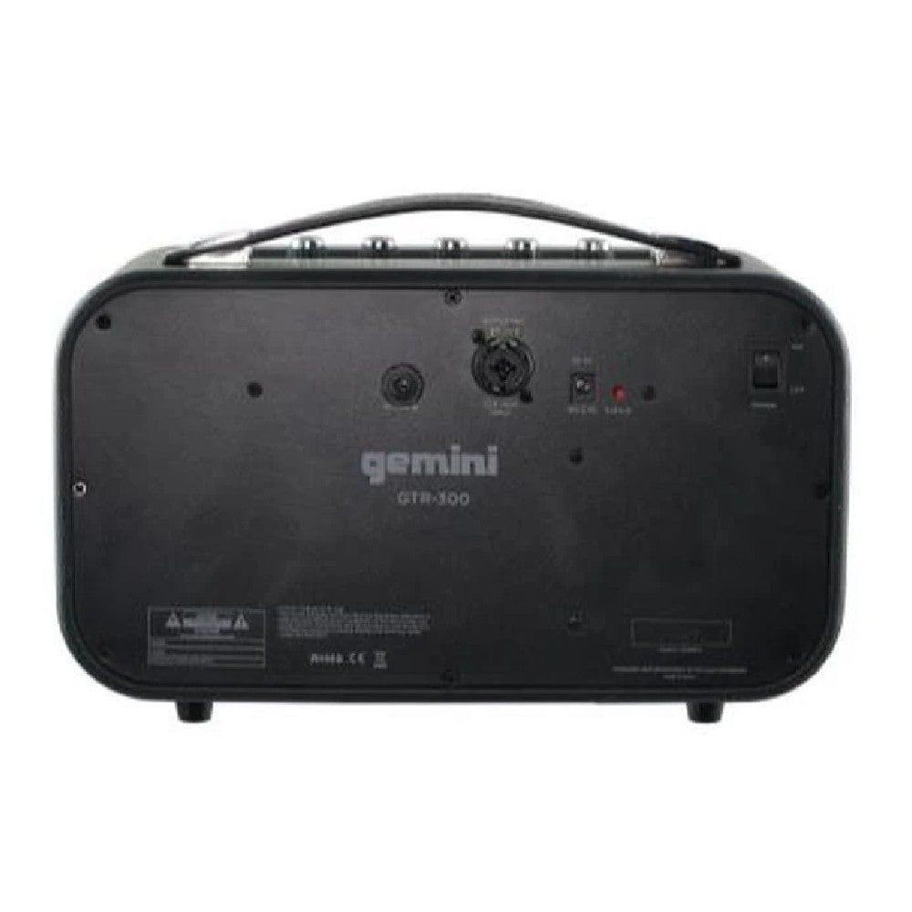 gemini bluetooth speakers gemini gtr 300 bluetooth stereo speaker & guitar amplifiers