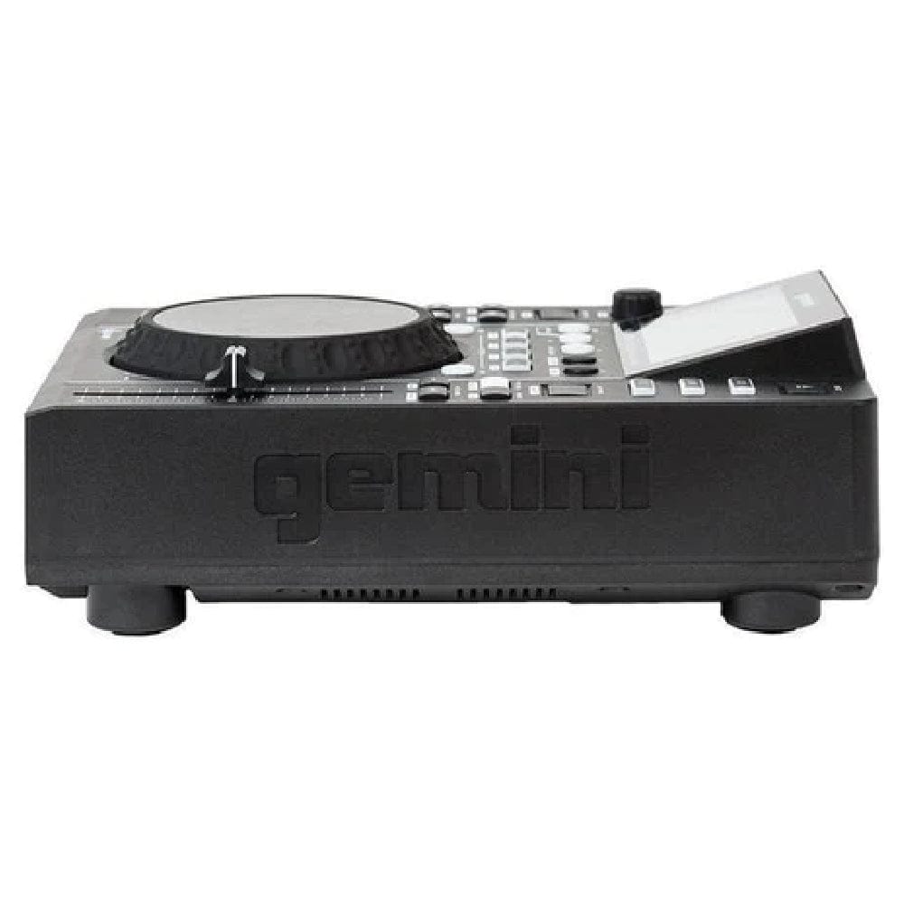 gemini cd mp3 media players black gemini mdj-600 professional cd and usb media player