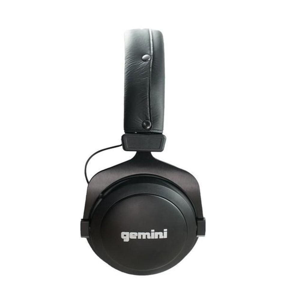gemini dj headphones gemini djx-1000 professional monitoring dj headphones - black