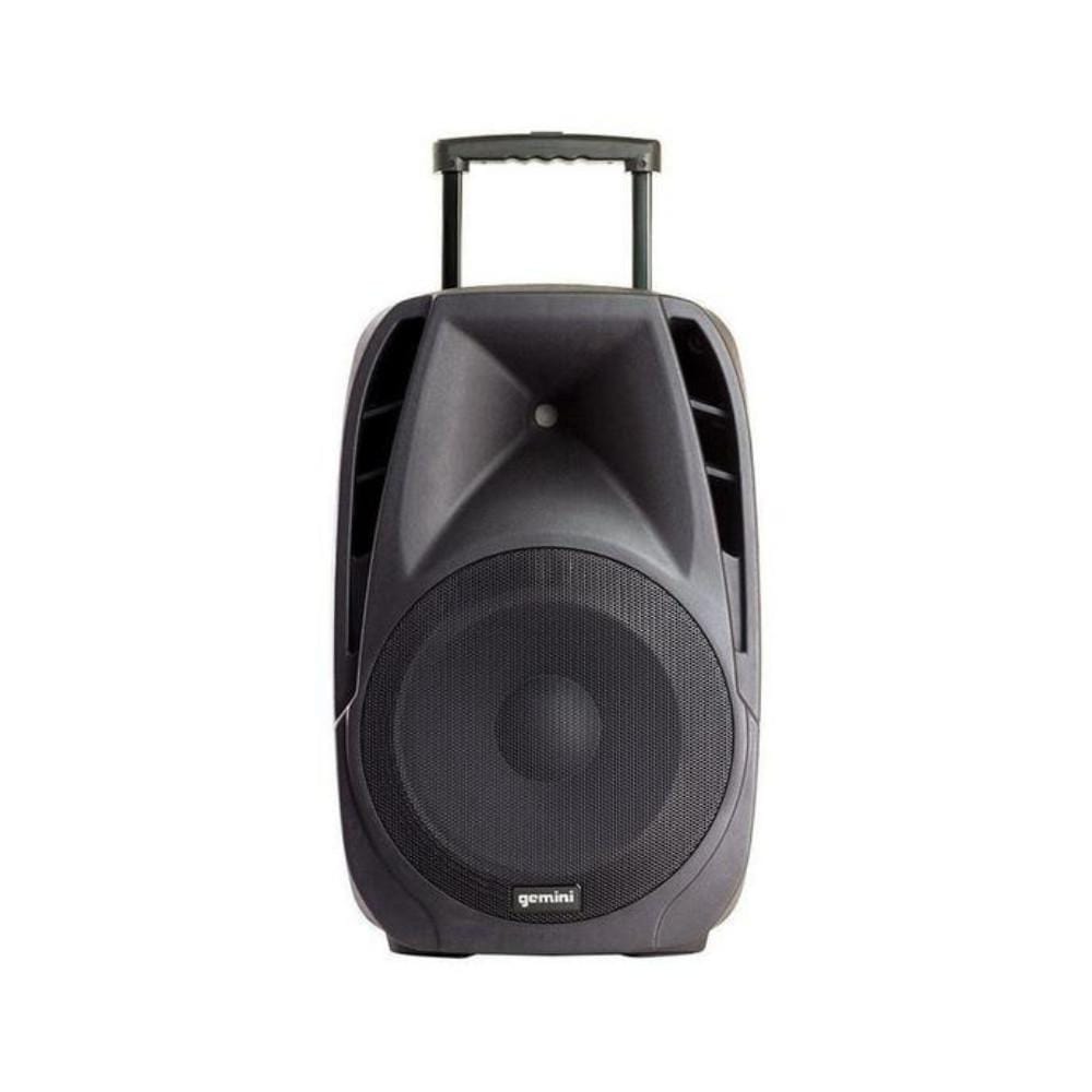gemini multimedia speakers gemini es-15togo rechargeable bluetooth trolley speaker