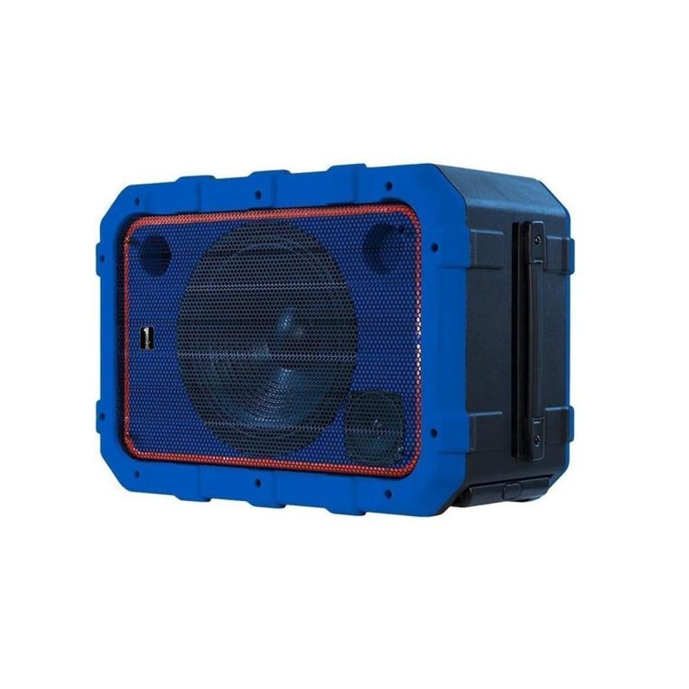 gemini multimedia speakers gemini mpa-2400 rechargeable weather resistant trolley speaker