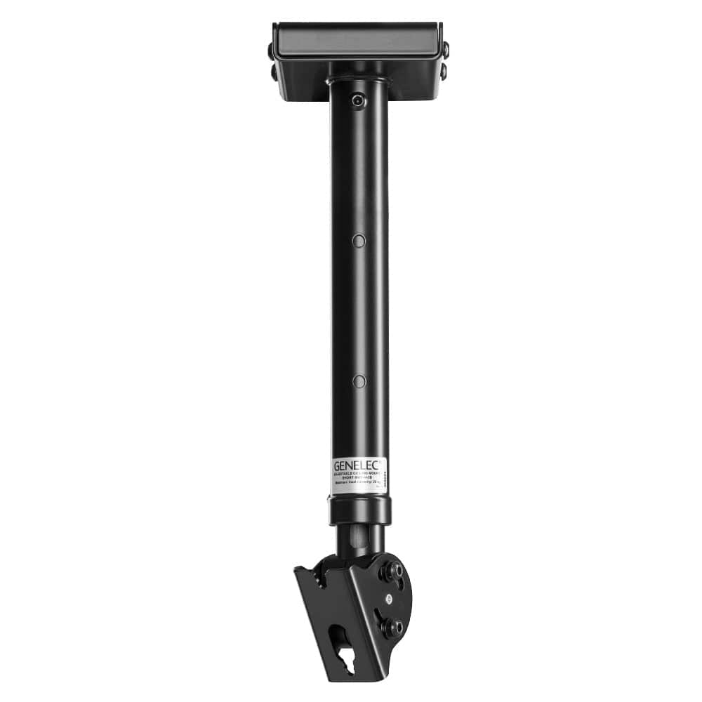 genelec accessories black genelec 8000-442 short adjustable ceiling mount