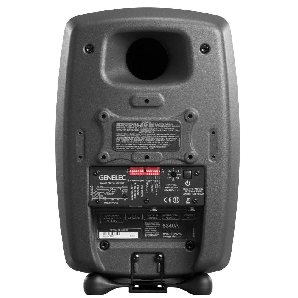 genelec active pa speakers genelec 8340a smart active studio monitor