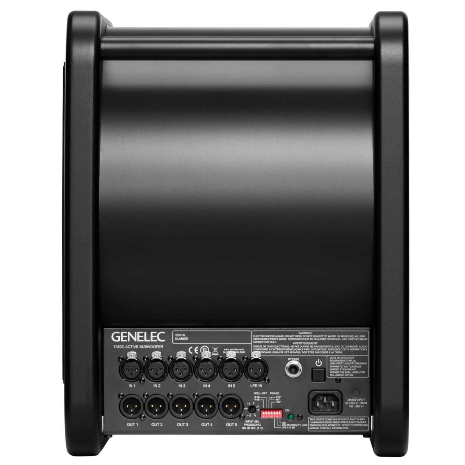 Genelec Subwoofers Genelec 7050C 8 Inch 130W Optimized Studio Subwoofer