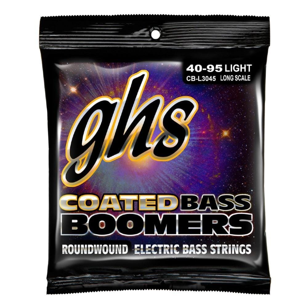 ghs bass guitar strings ghs strings l3045 electric bass guitar 4-string boomers - light - 40-95