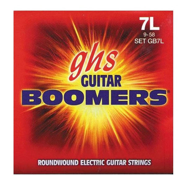 ghs electric guitar strings ghs gb7l boomers electric guitar strings, 7-string