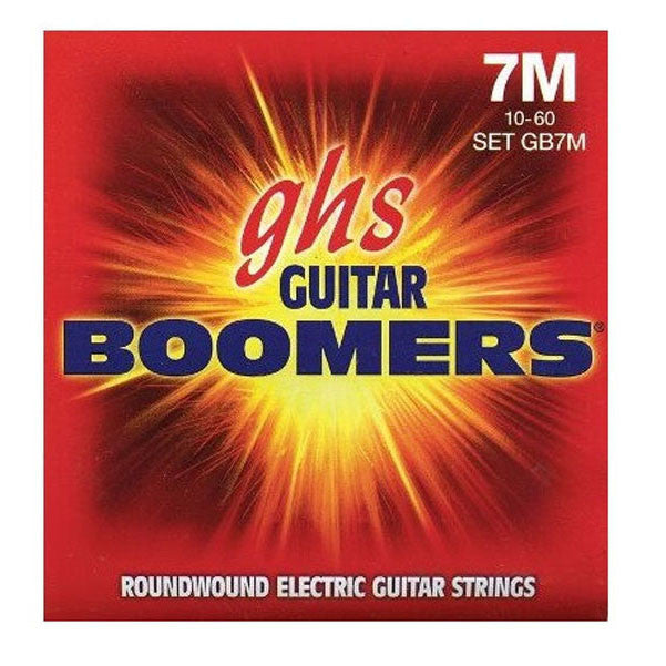 ghs electric guitar strings ghs gb7m boomers medium 7-string electric guitar strings