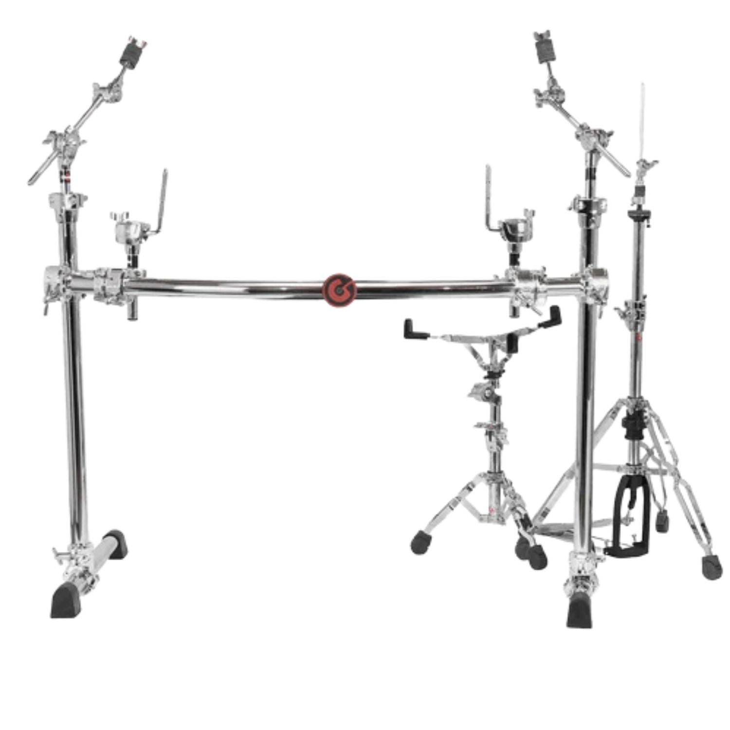 Gibraltar Drum Hardware Packs Gibraltar GCS302C Drum Rack Pack with Chrome Clamps and Boom Cymbal Arms