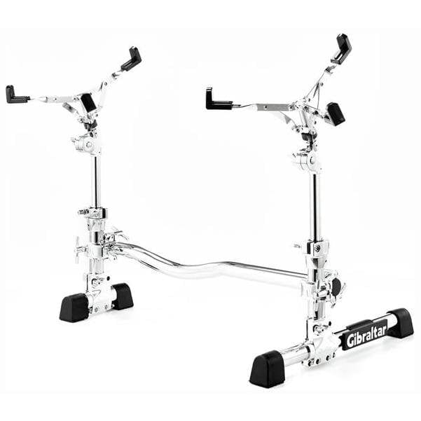 gibraltar drum racks gibraltar gsvms-ds stealth dual snare basket drum rack