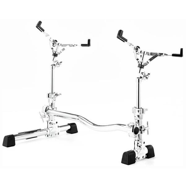 gibraltar drum racks gibraltar gsvms-ds stealth dual snare basket drum rack