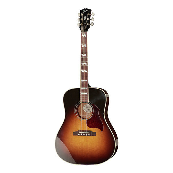 gibson acoustic guitars gibson hummingbird pro dreadnought acoustic guitar - vintage sunburst