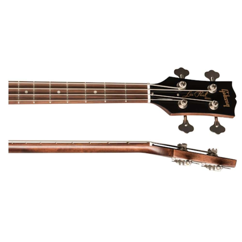 gibson bass guitars gibson les paul junior tribute dc 4-string bass guitar #color_worn-brown