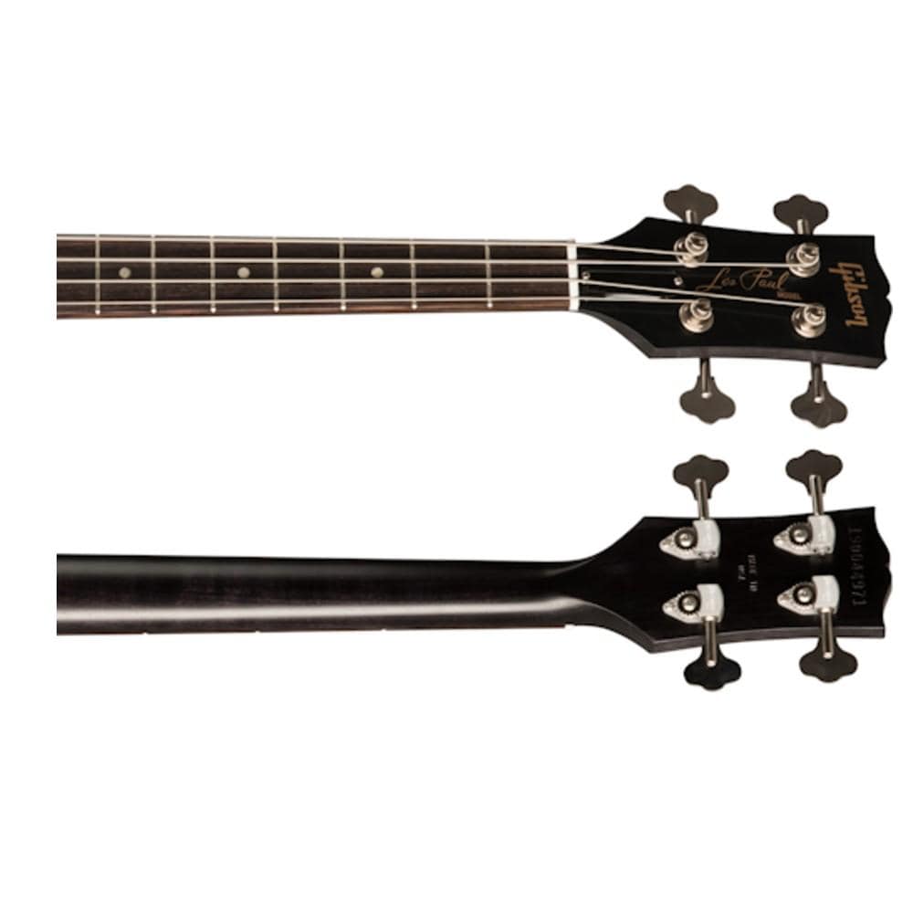 gibson bass guitars gibson les paul junior tribute dc 4-string bass guitar #color_worn-ebony