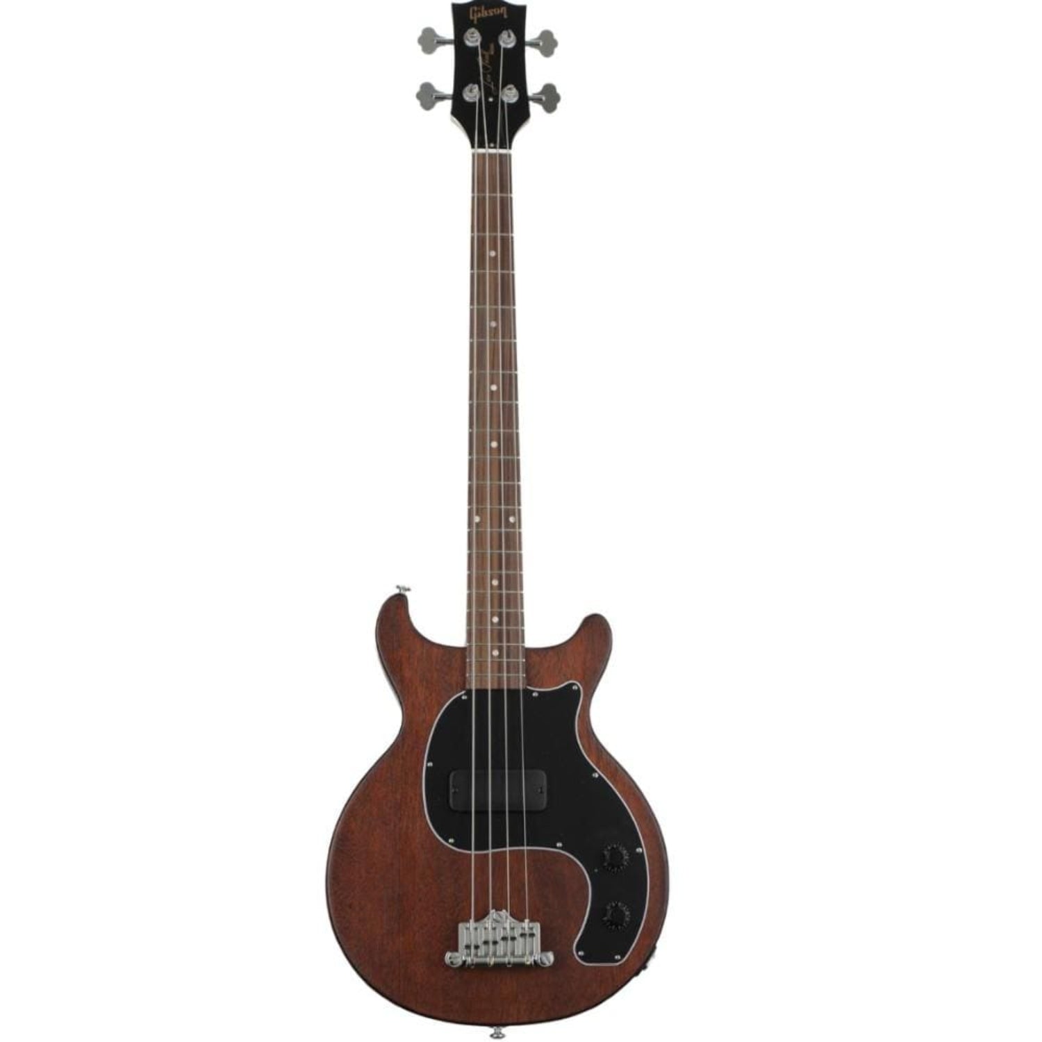 gibson bass guitars worn brown gibson les paul junior tribute dc 4-string bass guitar #color_worn-brown