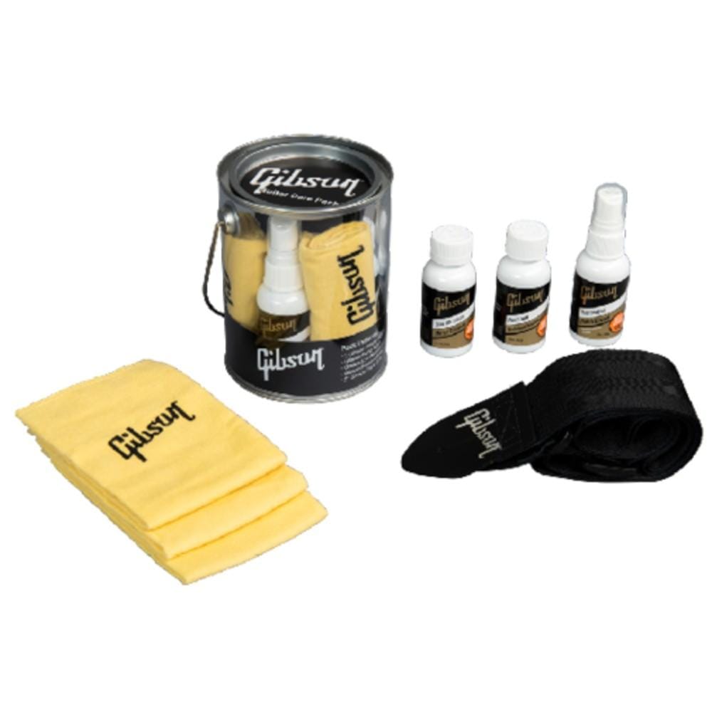gibson cleaners and conditioners gibson g-carekit1 clear bucket care kit