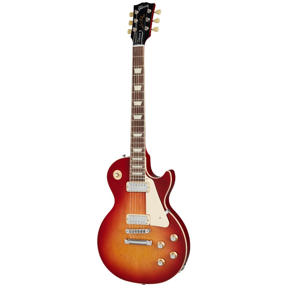 gibson electric guitars 70s cherry sunburst gibson les paul 70s deluxe 6 string electric guitar