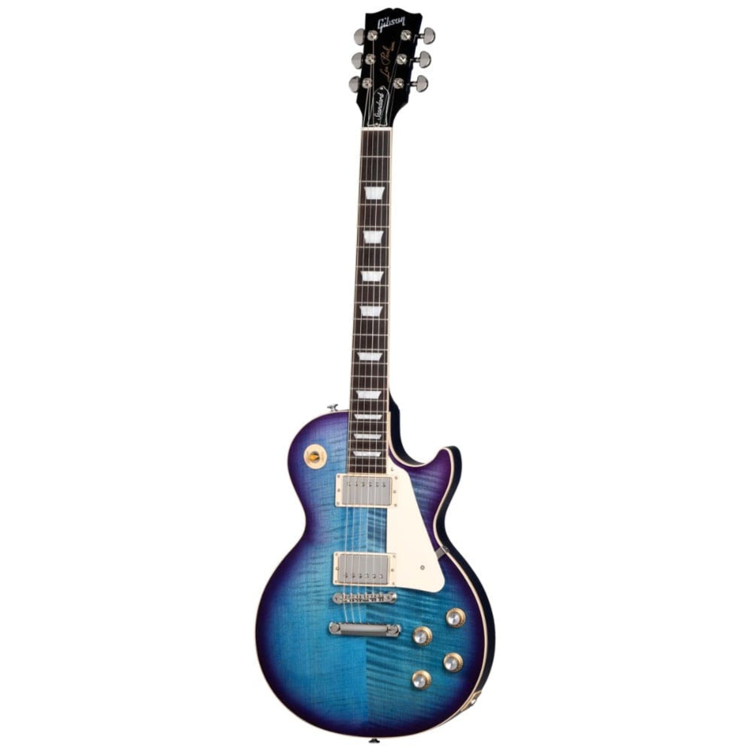 gibson electric guitars blueberry burst gibson les paul standard 60s electric guitar