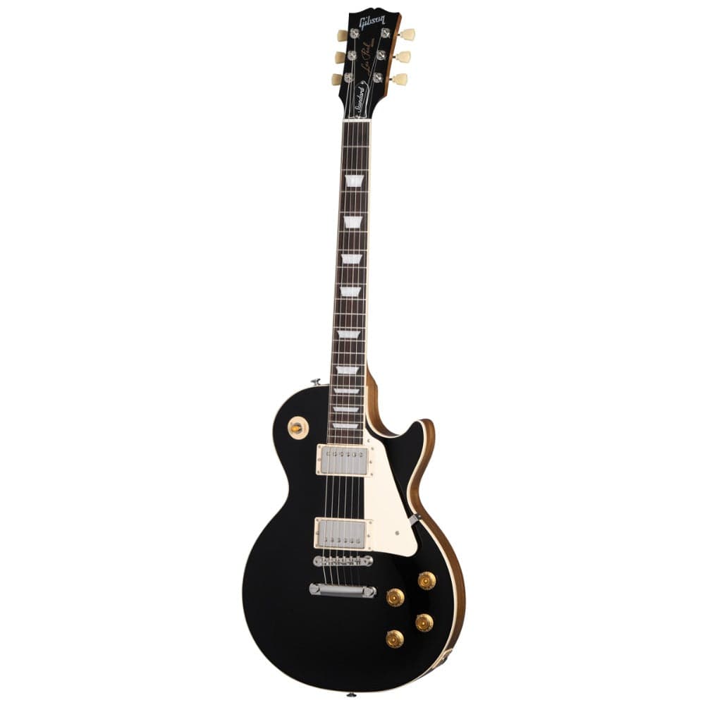 gibson electric guitars ebony gibson les paul standard 50s plain top 6 string electric guitar