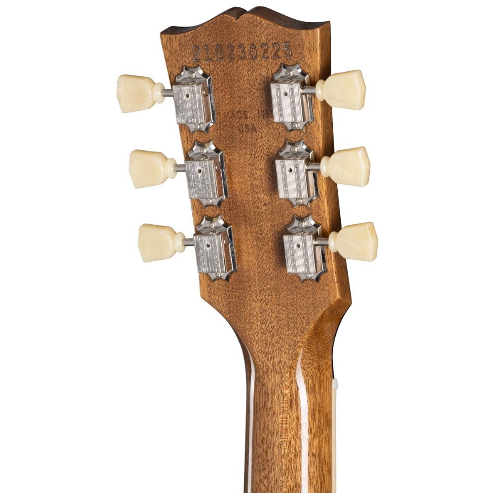 gibson electric guitars ebony gibson les paul standard 50s plain top 6 string electric guitar