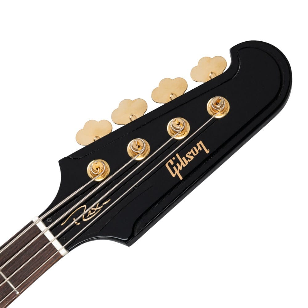 gibson electric guitars ebony gibson rex brown thunderbird 4 string electric guitar