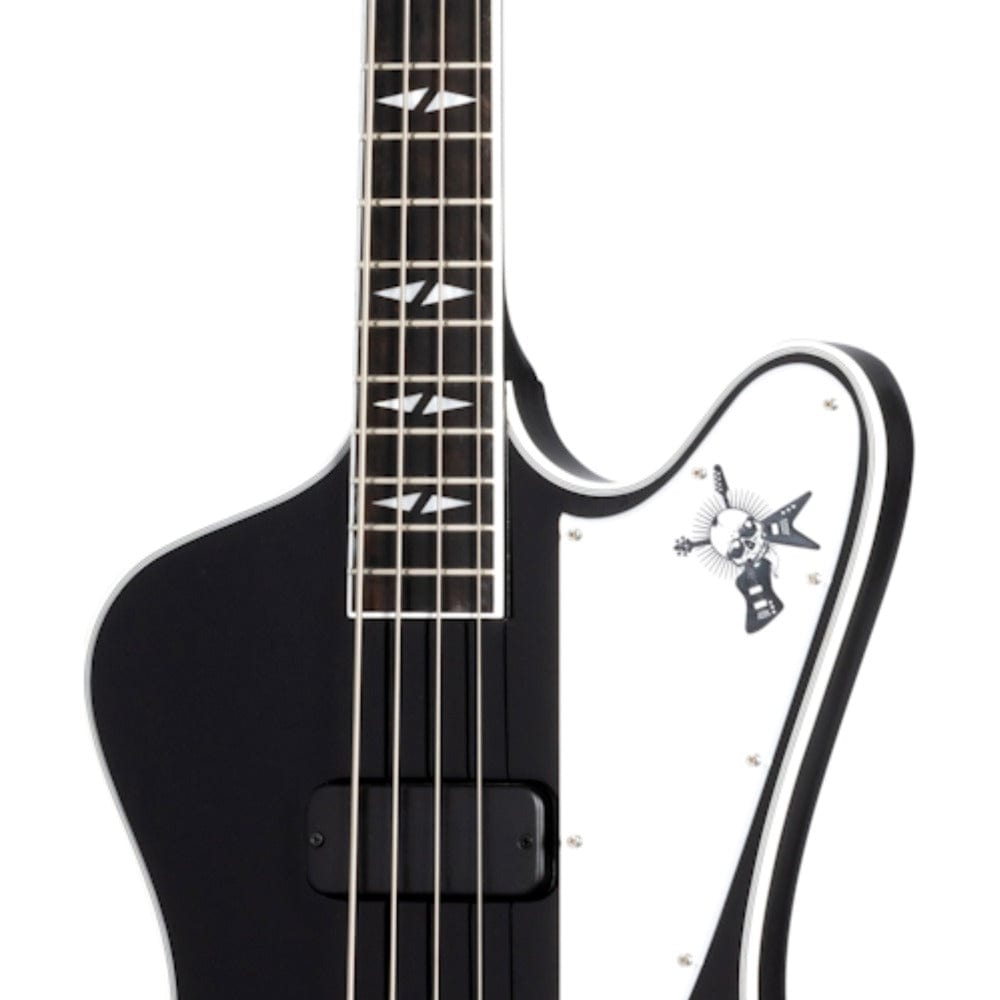 gibson electric guitars ebony mirror gibson gene simmons g2 thunderbird 4 string electric guitar