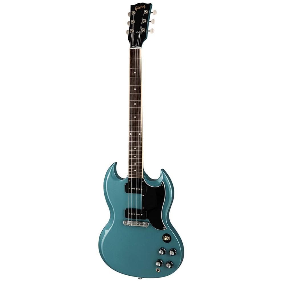 gibson electric guitars faded pelham blue gibson sg special 6-strings electric guitar