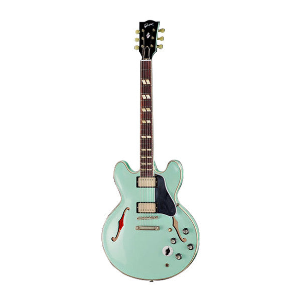 gibson electric guitars gibson 1964 es-345 vos electric guitar - sea foam green