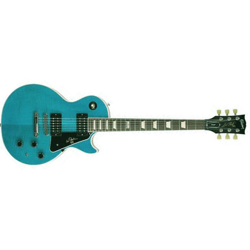 gibson electric guitars gibson 2014 les paul signature min-etune - carribean blue