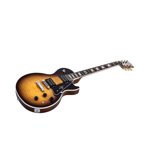 gibson electric guitars gibson 2014 les paul signature min-etune (vintage sunburst)