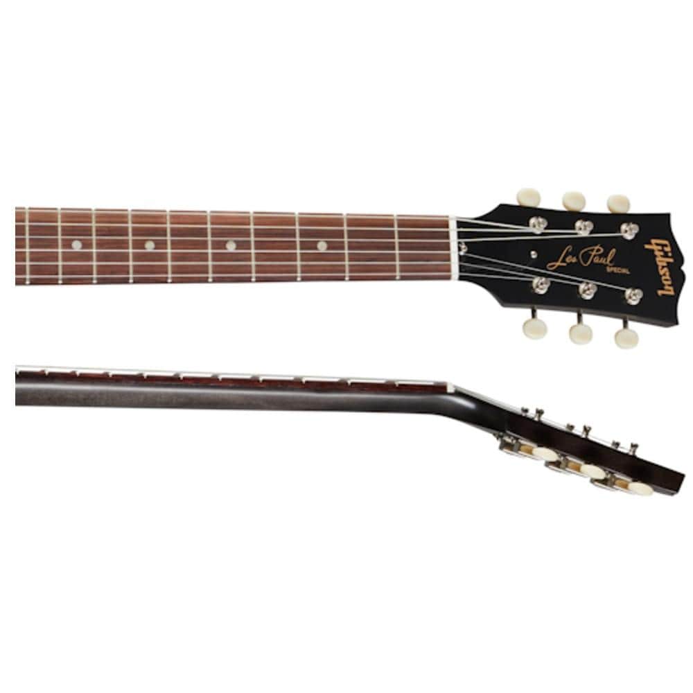 gibson electric guitars gibson 6-strings les paul special tribute p-90 electric guitar #color_ebony-vintage-satin