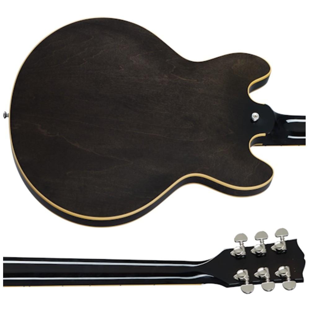 gibson electric guitars gibson es-339 gloss nitrocellulose lacquer 6-strings electric guitar #color_trans-ebony