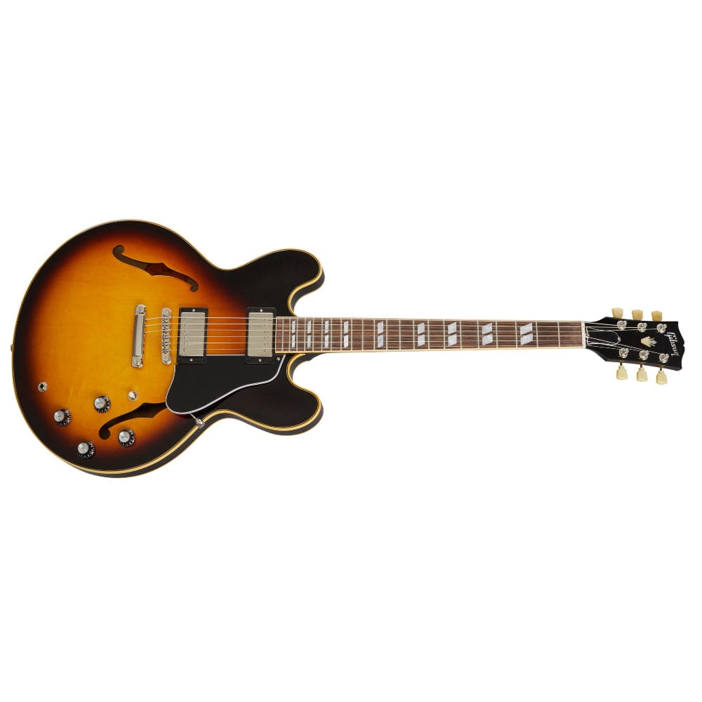 gibson electric guitars gibson es-345 6 string hollowbody electric guitar #color_vintage-burst