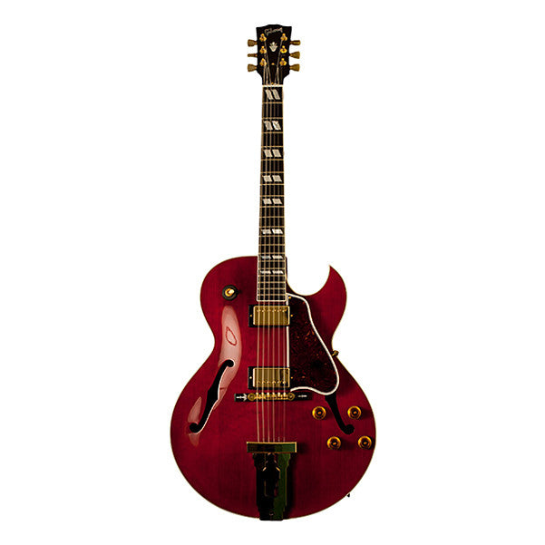 gibson electric guitars gibson l-4 ces wr electric guitar - wine red
