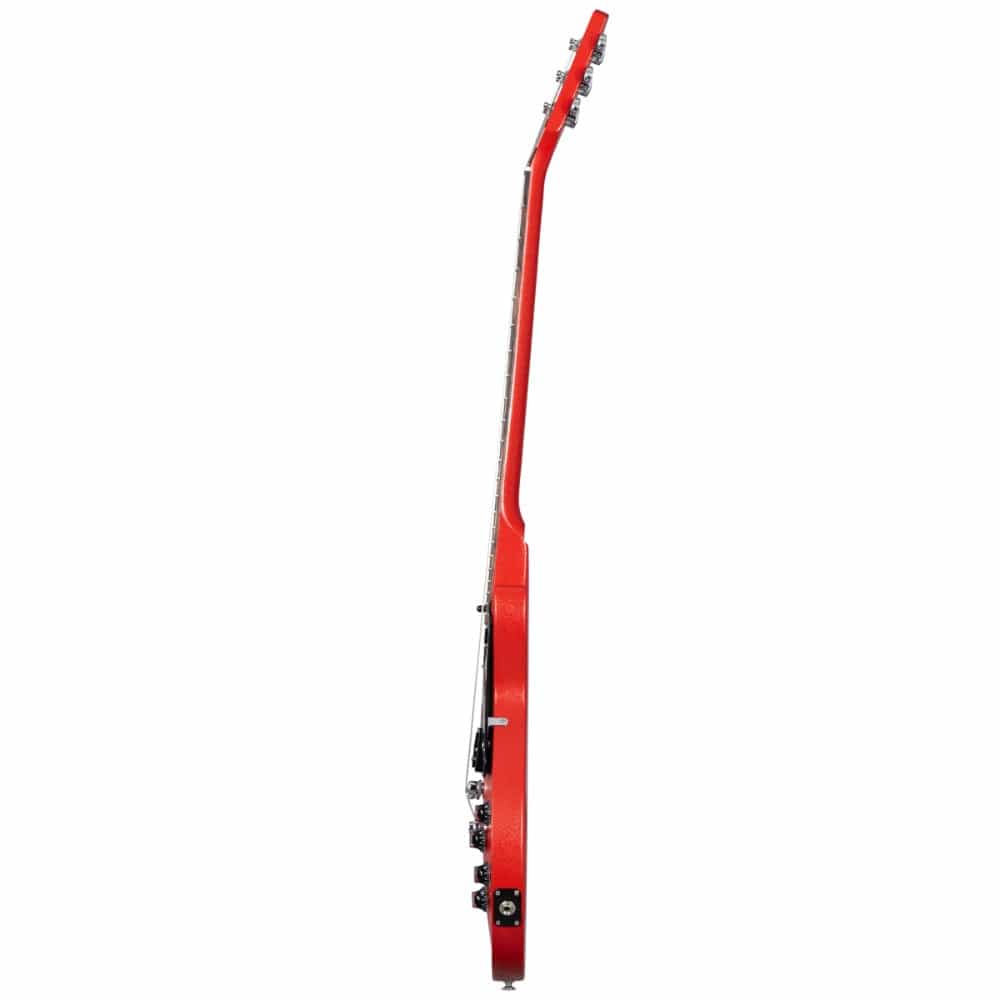 gibson electric guitars gibson les paul modern lite 6 string electric guitar #color_cardinal-red-satin